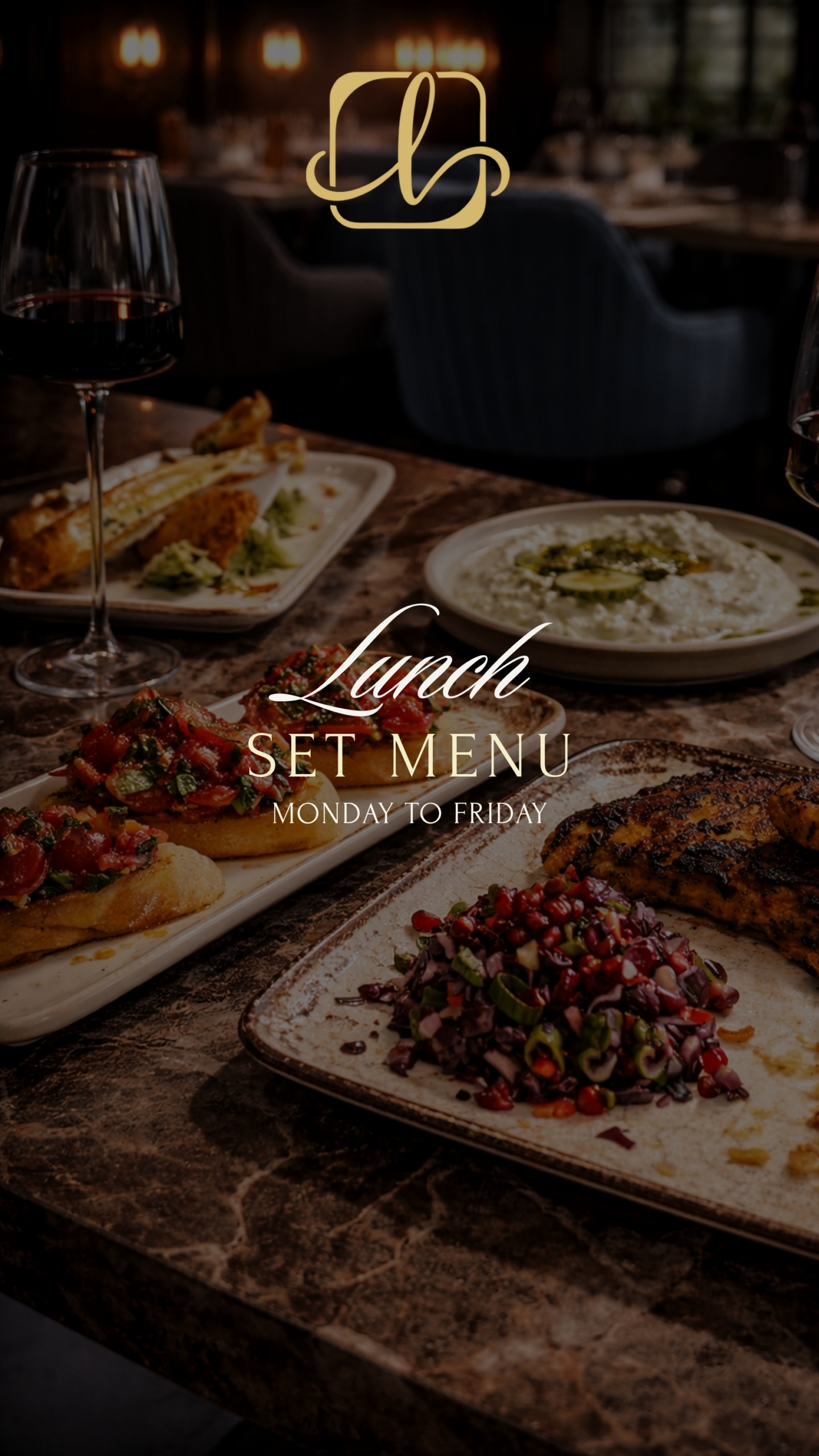 Leila Lunch Set Menu